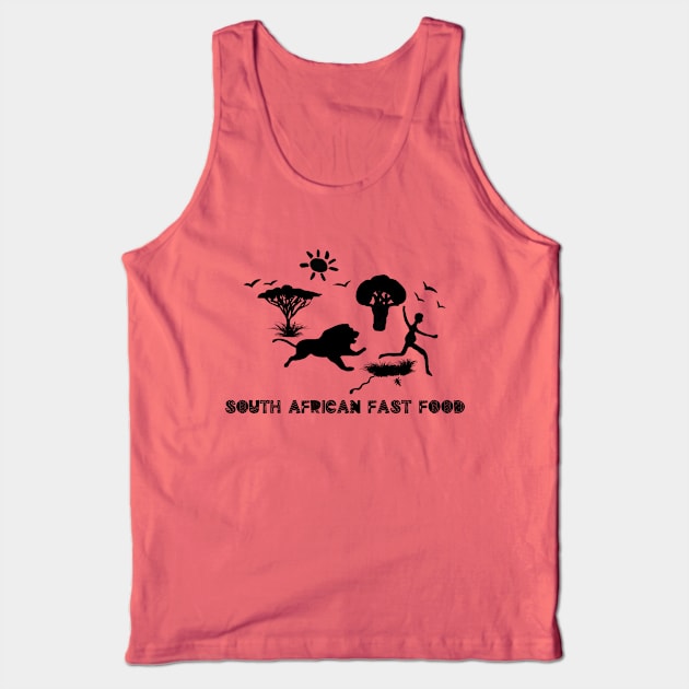 South African fast food Tank Top by Voishalk